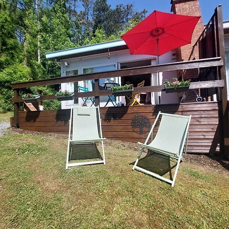 Le Petit Chalet - Bungalow Waulsort Bagian luar foto