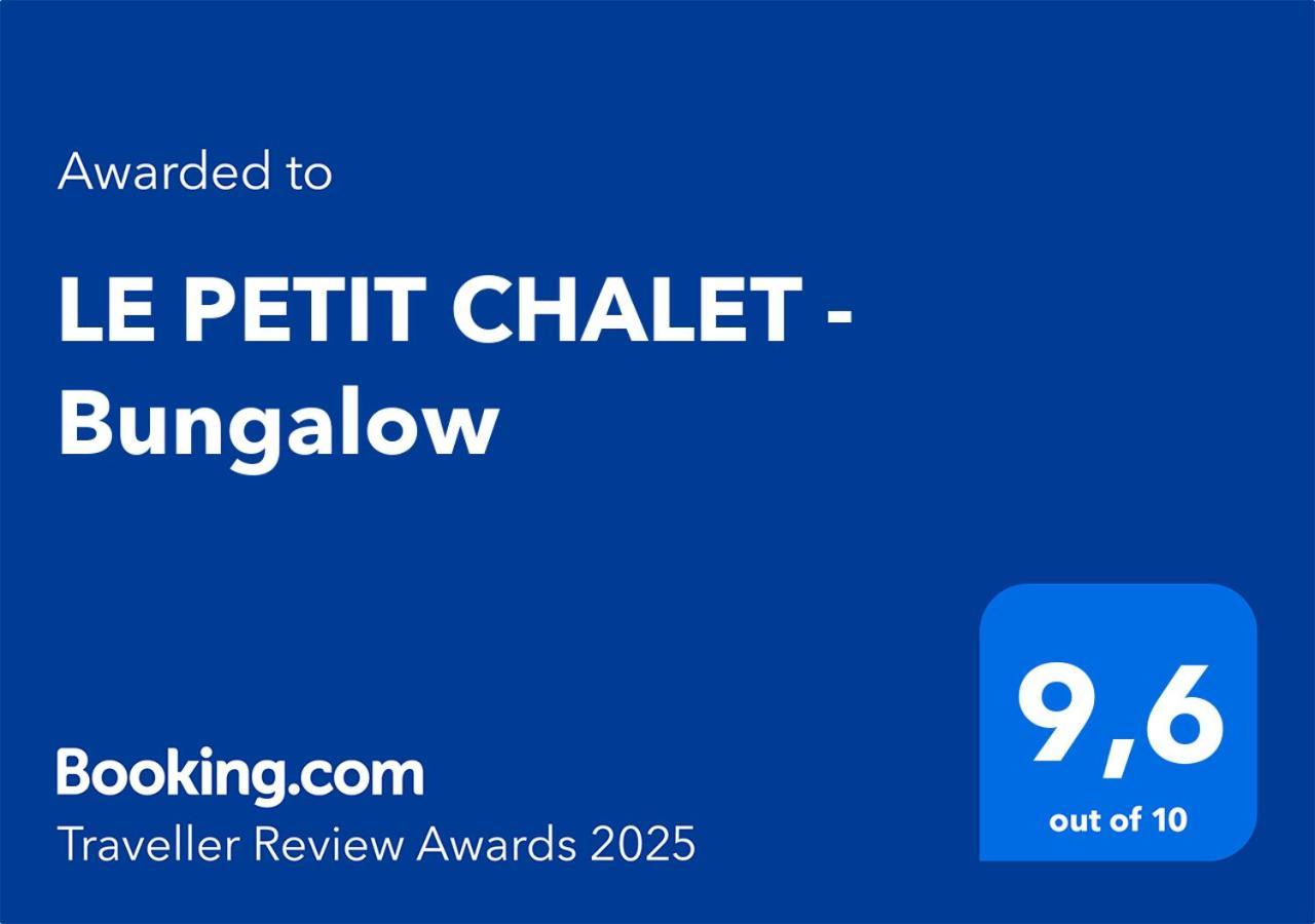 Le Petit Chalet - Bungalow Waulsort Bagian luar foto